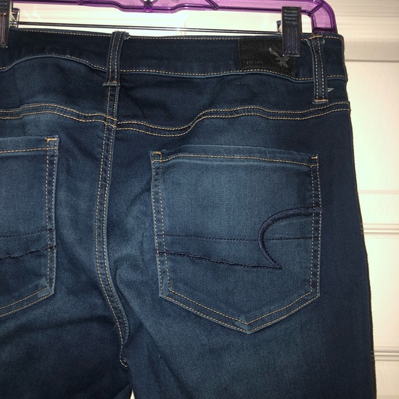 American Eagle Super Super Stretch Jeans Size 8 - Picture 4 of 4